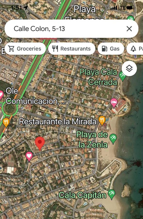 Orihuela Costa 2-Bedroom 1-Bath Renovated Vacation Rental On La Zenia Beach المظهر الخارجي الصورة